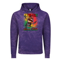 Cloud Purple free ish since 1865 juneteenth Vintage Hoodie - CowGirlArtShop
