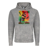 Cloud Rock free ish since 1865 juneteenth Vintage Hoodie - CowGirlArtShop