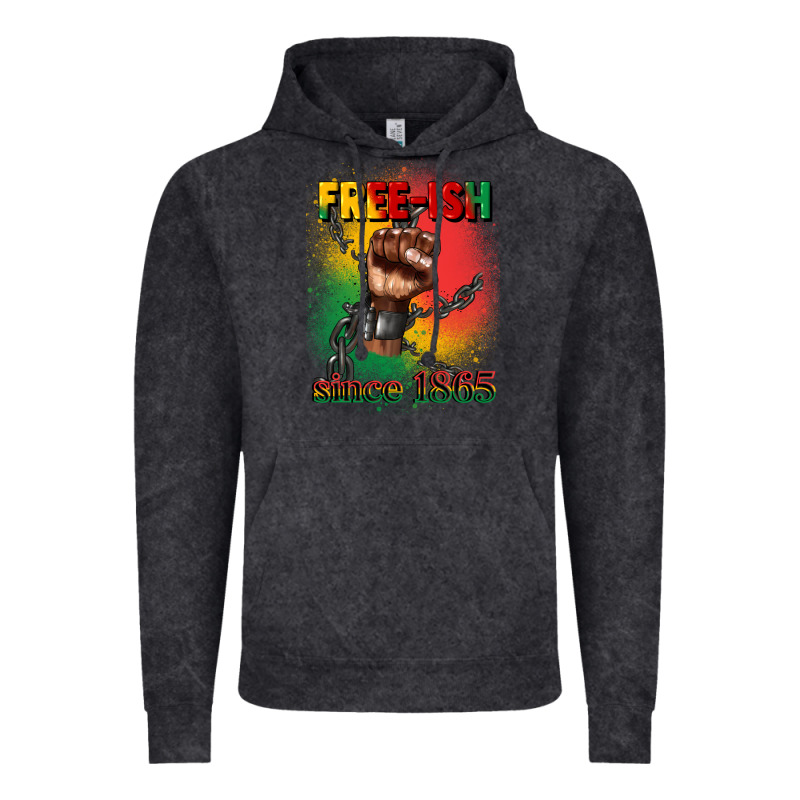 Free Ish Since 1865 Juneteenth Vintage Hoodie by CowGirlArtShop | Teevron