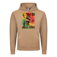 Vintage Coffee free ish since 1865 juneteenth Vintage Hoodie - CowGirlArtShop