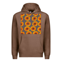 Chestnut african fabric seamless pattern Premium Hoodie - BundleAndBundleShop