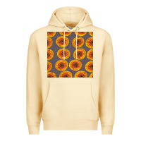 Pina Colada african fabric seamless pattern Premium Hoodie - BundleAndBundleShop