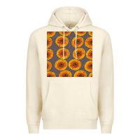 Sandshell african fabric seamless pattern Premium Hoodie - BundleAndBundleShop
