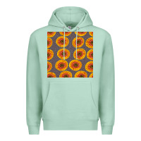 Seafoam african fabric seamless pattern Premium Hoodie - BundleAndBundleShop