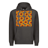 Smoke african fabric seamless pattern Premium Hoodie - BundleAndBundleShop