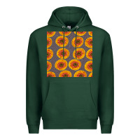 Sports Green african fabric seamless pattern Premium Hoodie - BundleAndBundleShop