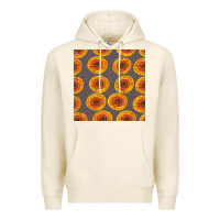Tofu african fabric seamless pattern Premium Hoodie - BundleAndBundleShop