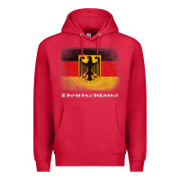 Cardinal Germany German Flag Deutschland Souvenir Gift Alemania Premium Hoodie - minhPixels