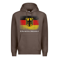 Coffee Germany German Flag Deutschland Souvenir Gift Alemania Premium Hoodie - minhPixels