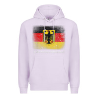 Lilac Germany German Flag Deutschland Souvenir Gift Alemania Premium Hoodie - minhPixels