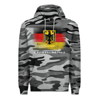 Slate Camo Germany German Flag Deutschland Souvenir Gift Alemania Premium Hoodie - minhPixels