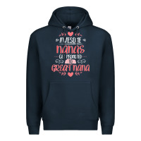 Navy Gift for 1st Time Great Nana  Great Nana Premium Hoodie - minhPixels