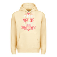 Pina Colada Gift for 1st Time Great Nana  Great Nana Premium Hoodie - minhPixels
