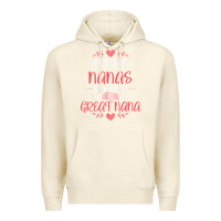 Sandshell Gift for 1st Time Great Nana  Great Nana Premium Hoodie - minhPixels