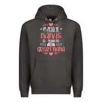 Smoke Gift for 1st Time Great Nana  Great Nana Premium Hoodie - minhPixels