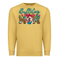 Antique Gold english bulldog mom Premium Sweatshirt - Artiststas