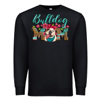 Black english bulldog mom Premium Sweatshirt - Artiststas