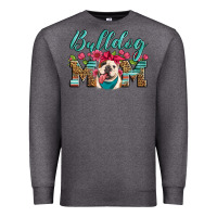 Charcoal Heather english bulldog mom Premium Sweatshirt - Artiststas