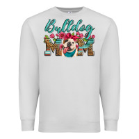 Dove Grey english bulldog mom Premium Sweatshirt - Artiststas