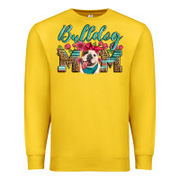 Lemon english bulldog mom Premium Sweatshirt - Artiststas