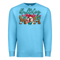 Ocean Blue english bulldog mom Premium Sweatshirt - Artiststas