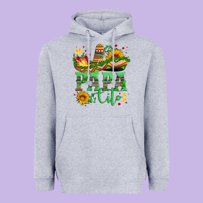 Papa Cito With Sunflowers And Sombrero Heavyweight Hoodie Designed By Artiststas