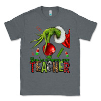 Charcoal Heather Christmas Character Classic Tee - NancyCooperArtShop