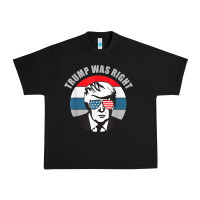 Black trump was right republican conservative political t shirt Urban Heavy Tee - minhPixels
