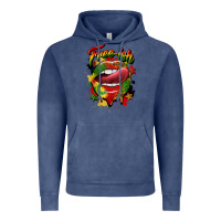 Vintage Denim free ish juneteenth lips Vintage Hoodie - CowGirlArtShop