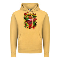 Vintage Mustard free ish juneteenth lips Vintage Hoodie - CowGirlArtShop