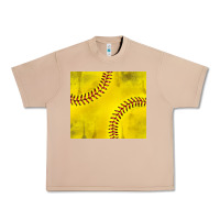 Burro distressed softball pattern Urban Heavy Tee - TumblerDesignByShophia