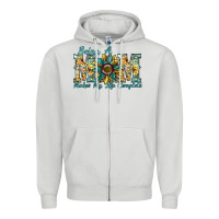 Dove Grey being a mom makes my life complete Zipper Hoodie - SublimationCraftShop