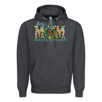 Smoke being a mom makes my life complete Zipper Hoodie - SublimationCraftShop