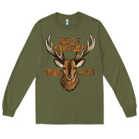 Army Green best buckin' dad ever deer Long Sleeve Tee - Jasminsmagicworld