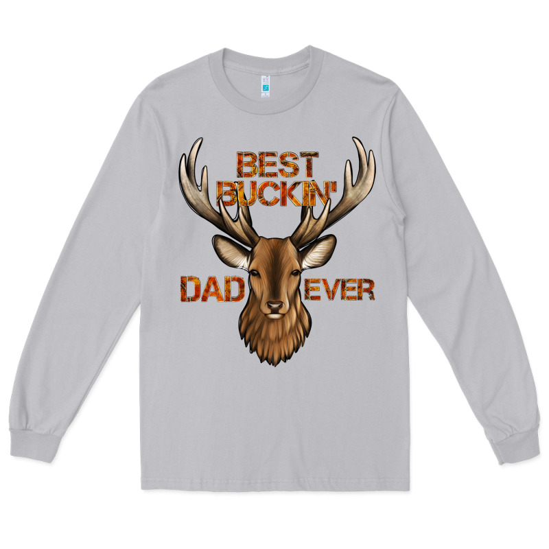 Best Buckin' Dad Ever Deer Long Sleeve Tee by Jasminsmagicworld | Teevron