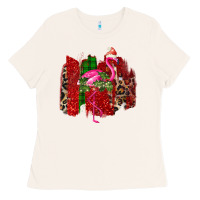 Bone Christmas Flamingo Ladies Tee - Bettercallsaul