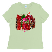 Matcha Christmas Flamingo Ladies Tee - Bettercallsaul