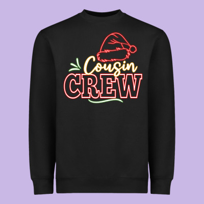 Cousin Crew Heavyweight Sweatshirt Designed By Cowhidedigitalart