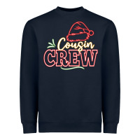 Navy cousin crew Heavyweight Sweatshirt - CowhideDigitalArt