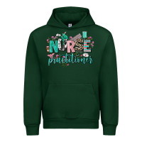 Forest Green nurse practitioner Urban Hoodie - AdoDesignShop