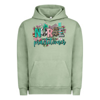 Pigment Oil Green nurse practitioner Urban Hoodie - AdoDesignShop