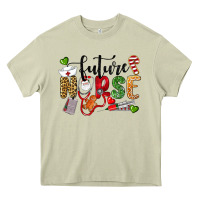 Mossy Chrismas future nurse Heavy Core Tee - LillyAllenDesigns