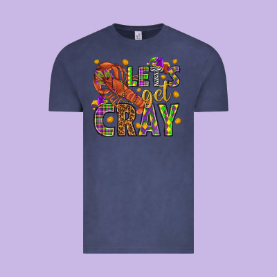 Let's Get Cray Vintage Tee Designed By Howdyjamesfarm