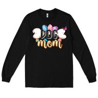 Black Easter Dog Mom Easter Day Long Sleeve Tee - CowGirlArtShop