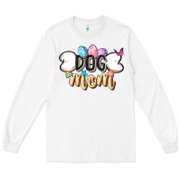 White Easter Dog Mom Easter Day Long Sleeve Tee - CowGirlArtShop