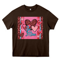 Chocolate Brown be mine heart tumbler Heavy Core Tee - JahusDesignShop