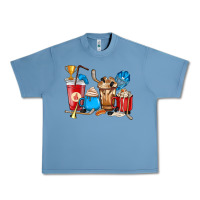 Pebble Blue Hockey coffee cups Urban Heavy Tee - HowdyJamesFarm
