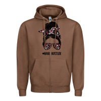 Chestnut hair hustler Zipper Hoodie - SublimationCraftShop