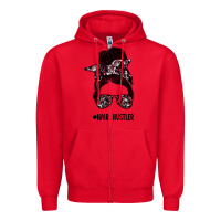 Red hair hustler Zipper Hoodie - SublimationCraftShop
