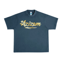 Midnight Navy Azizam Persian Iran Iranian Gift Tala Gold Urban Heavy Tee - minhPixels